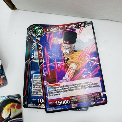 Dragonball Super Card Game Lot Bandai Made In Japan Hundreds Of Cards