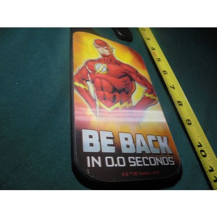 THE FLASH LENTICULAR HOLOGRAM DOOR HANG!! DC Comics! Wicked Cool! $22.00 Shipped