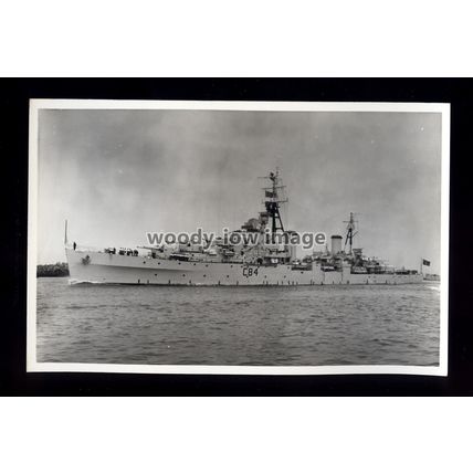 WL6673 - Pakistan Navy Warship - PNS Babur C84 c1957. Wright & Logan Photograph