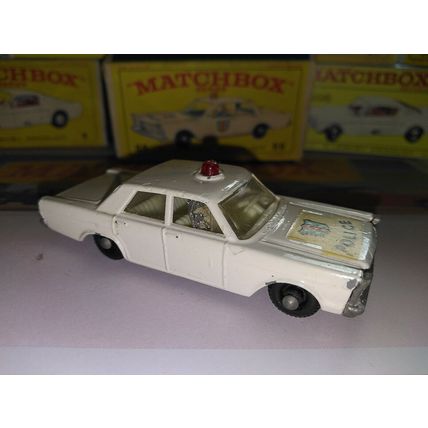 Matchbox No55 Police Car - red light