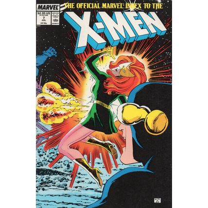 THE OFFICIAL MARVEL INDEX TO THE X-MEN #7 - MARVEL COMICS (1988)