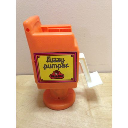 Vintage 1977 play-Doh Fuzzy Pumper Barber & Beauty Shop Accessories