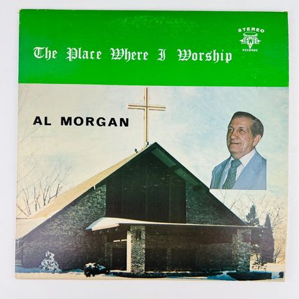 Al Morgan – The Place Where I Worship Vinyl 2xLP Record Album JRC-832-833 SIGNED