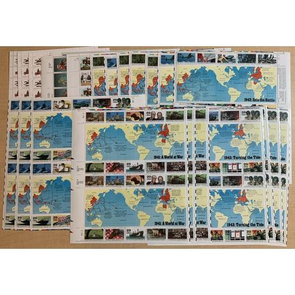 Discounted Sheet/Postage Lot - Values to 37¢ - Face Value of $911.39 Stuart Katz