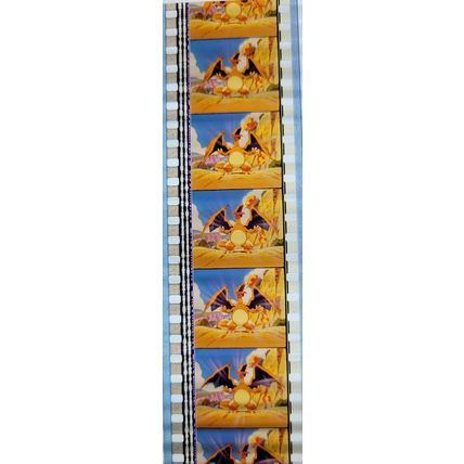 Pokemon . Pk KXH - A003c . 1 STRIP OF 5 - 35MM FILM CELLS