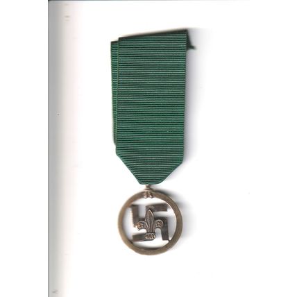 Scout Leaders Medal of Merit Badge (1927/35) UK Pre 1967 +REPRODUCTION+ (BY385)