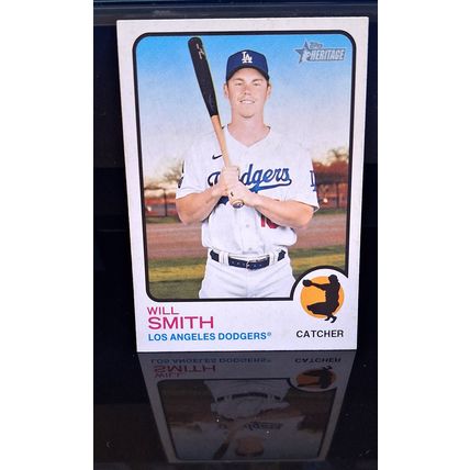 WILL SMITH 2022 TOPPS HERITAGE BASEBALL CARD #200