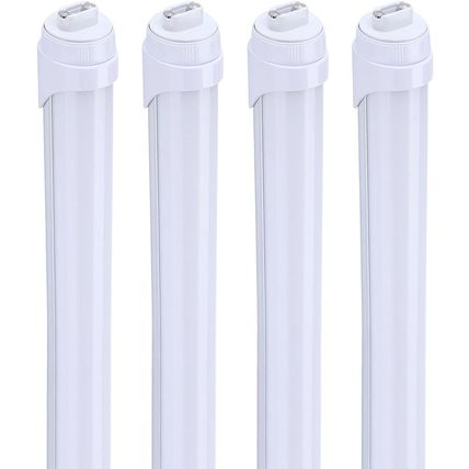 LED Bulbs 8 Foot, 2 Pin, 45W 6000K, T8 LED Tube Lights, R17D HO Rotatable 8' Sho