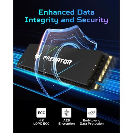 Predator M.2 SSD 2TB GM7000 with DRAM Cache Nvme 1.4 2280 Pcie Gen4×4 Ultra High