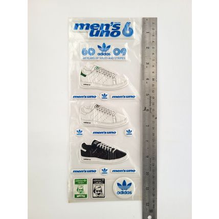 Adidas 60th Anniversary Puffy Sticker Sheet - 2009 Adidas Originals Stan Smith