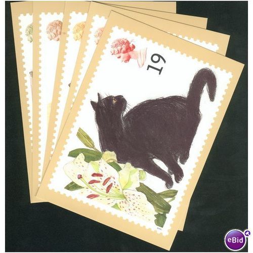 GB PHQ's mint set 1995 - Cats
