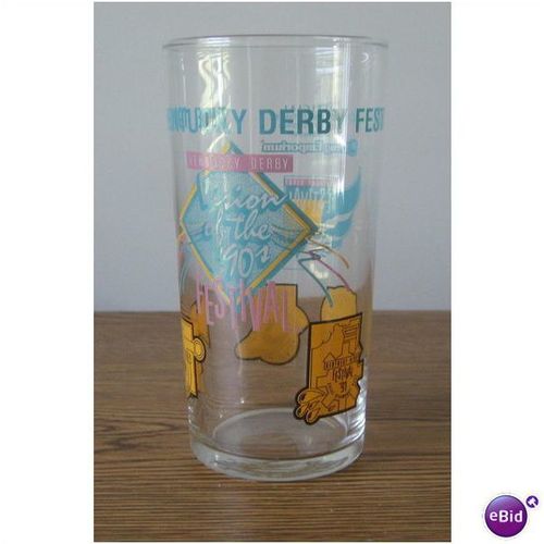 GLASS - OFFICIAL KENTUCKY DERBY FESTIVAL GLASS 1991