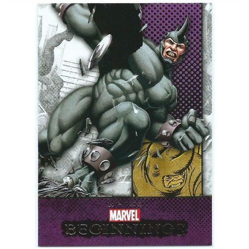 2012 Marvel Beginnings 2 - #341 - Rhino