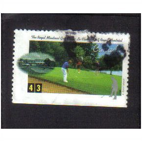 1995 canada baniff springs golf club alberta 43c f/u sg1637