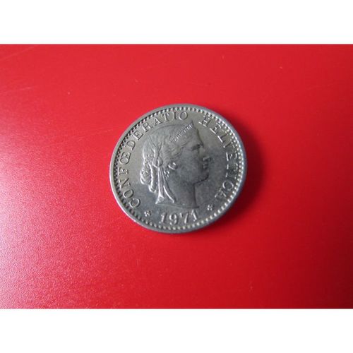 1971 SWITZERLAND TWENTY RAPPEN FREE POST. AAT
