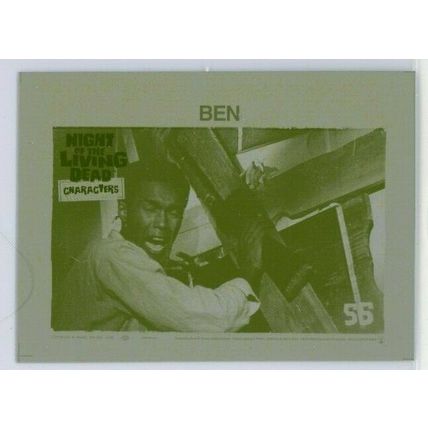 Night of the Living Dead Yellow Printing Plate 1/1 Ben #56