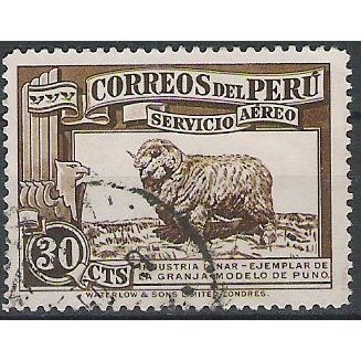 Peru ( Pérou ) N° PA 38 YVERT OBLITERE ( USED )