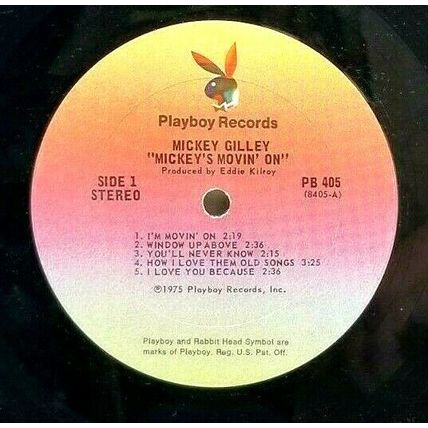 Mickey Gilley Mickey's Movin' On 1975 LP Vinyl Record Album (P7)