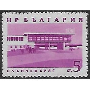 Mi 1371 (**): 5 st. purple Black Sea Coast Resorts: The Dunes Restaurant