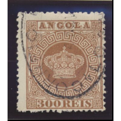 Angola Stamp Scott #9, Used