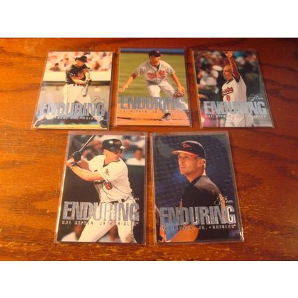 1995 Fleer, 2-Opened Packs, CAL RIPKEN Jr, Enduring/Timeless