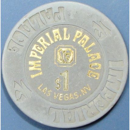 Imperial Palace. $1 Casino Chip. Las Vegas, NV. Z89.