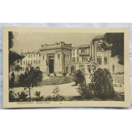 vintage postcard Alexandria, Ramleh Casino