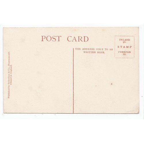 Boscombe Gardens Bournemouth Sydenham & Co Postcard