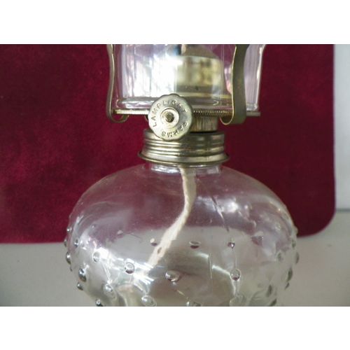 13'' LAMPLIGHT FARMS HOB NAIL OIL HURRICANE LAMP