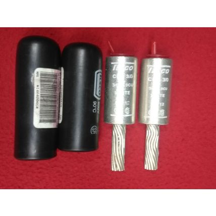 2 Pack Ilsco CCC-2 600V Wire Connector Aluminum Cable Reducer