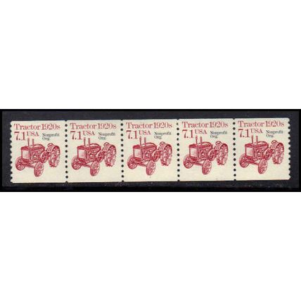 2127a 7.1c Tractor Very Fine MNH Dry Gum PNC 1/5 X0774