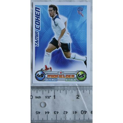 2008/09 Topps Match Attax Trading Card - Tamir Cohen, Bolton Wanderers