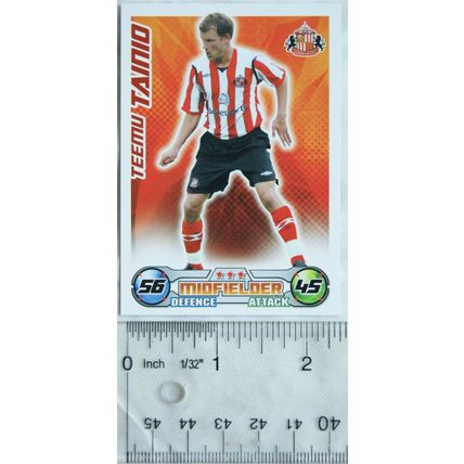 2008/09 Topps Match Attax Trading Card - Teemu Tainio, Sunderland