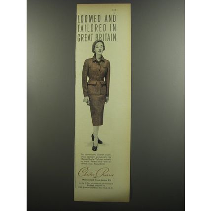 1953 Chester Barrie Suit Ad