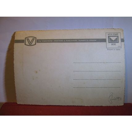 multiview, PITLOCHRY , SCOTLAND unused postcard by Valentine dated 1971 =
