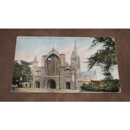 1905 fr Jarrolds series Postcard - The Cathedral, Norwich - Norfolk