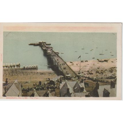 The Pier Shanklin Isle Of Wight Postcard (QIOW0213)