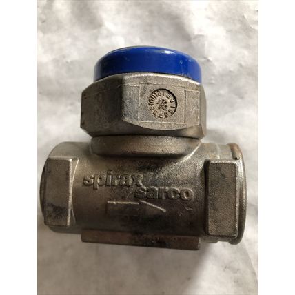 NEW 3/4” npt Spirax-Sarco TD52 Thermodynamic steam Trap COOL BLUE A743 CA40F,BQ