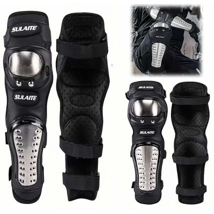 SULAITE Elite Motorcycle Motorcross Motorbike Knee & Elbow Pads Biking Bicycle