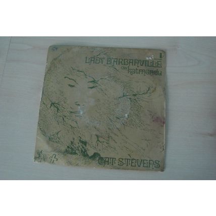 A4-CAT STEVENS-‎Lady D'Arbanville–UK 7" SINGLE-1970-VG-PINK i Cat Stevens ‎