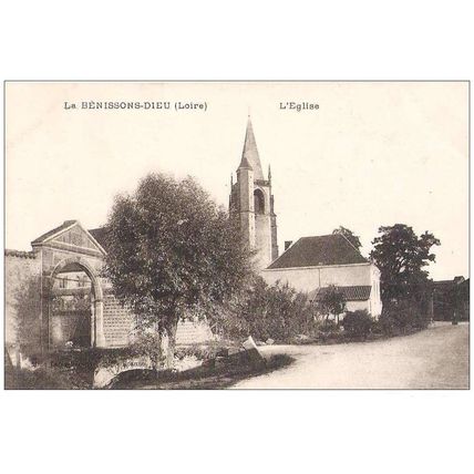 42 - La Bénissons-Dieu - l'église