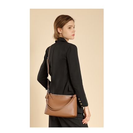 Genuine Leather Women Shoulder Handbag Ladies Crossbody Purse