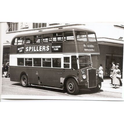 Black & White Photograph of Plymouth Corporation Transport - EJY 351