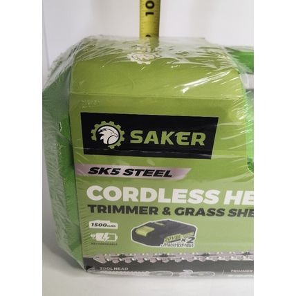 SAKER Cordless Hedge Trimmer Hand Held Electric Bush Grass Cutter Clipper Tool