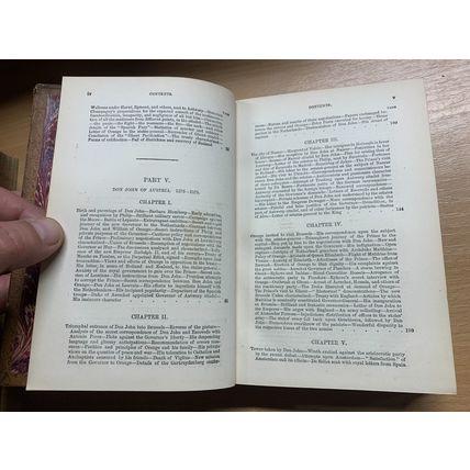 c1870s "THE RISE OF THE DUTCH REPUBLIC" VOL 3 JOHN L MOTLEY ANTIQUE BOOK (P4)