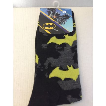 NEW DC Batman Unisex Crew Socks Size 10-13