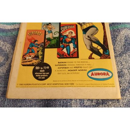 Silver Age DC Adventure Comics # 344 Super-Boy 3.0 Good/Very Good Codition 1966
