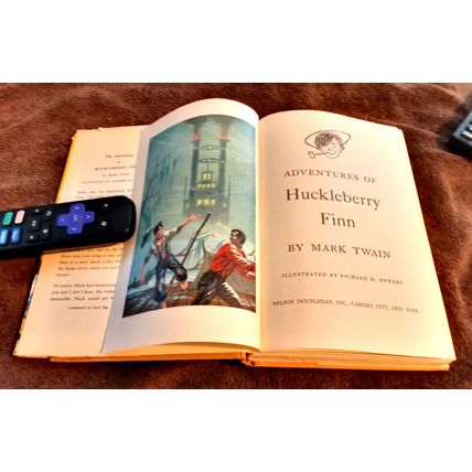 Adventures Of Huckleberry Finn By Mark Twain W/Dustjacket 1954 Great Shape