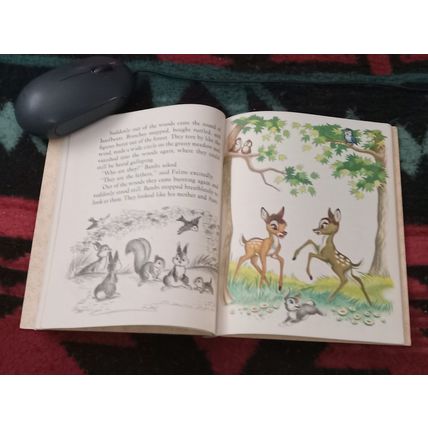 Old Little Golden Book Walt Disney Bambi (C) Edition 1948