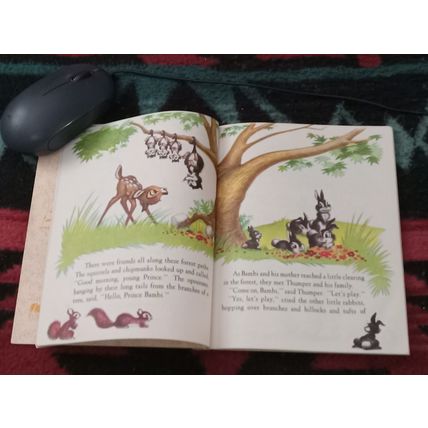 Old Little Golden Book Walt Disney Bambi (C) Edition 1948